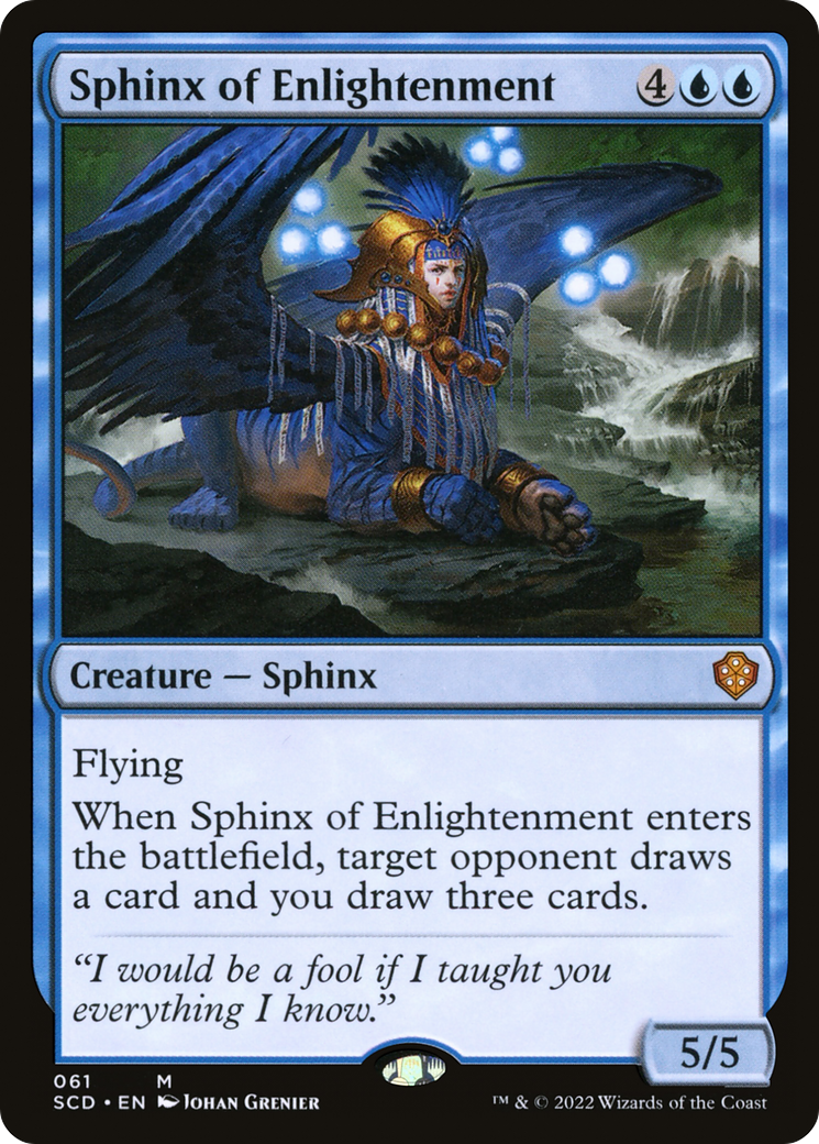 Sphinx of Enlightenment (061) - Starter Commander Decks