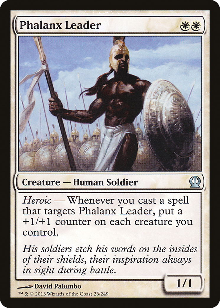 Phalanx Leader (026) Foil - Theros