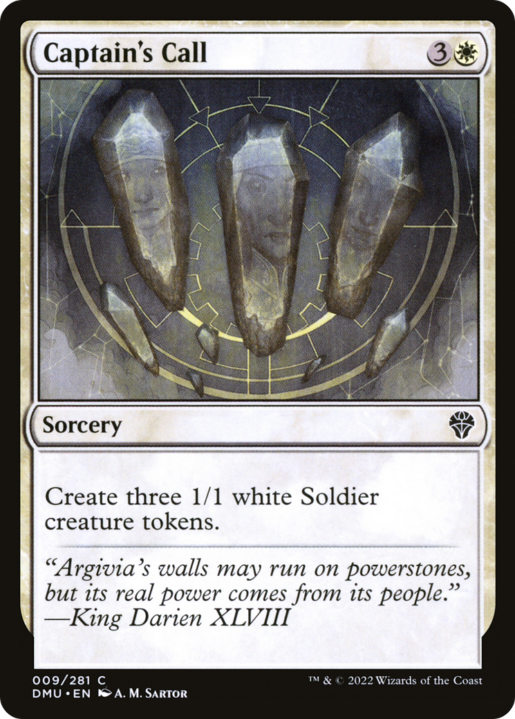 Captain's Call (009) - Dominaria United