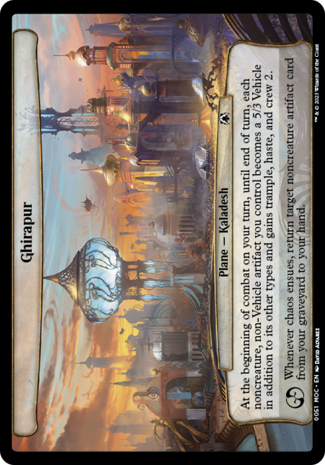 Ghirapur (051) - March of the Machine Commander