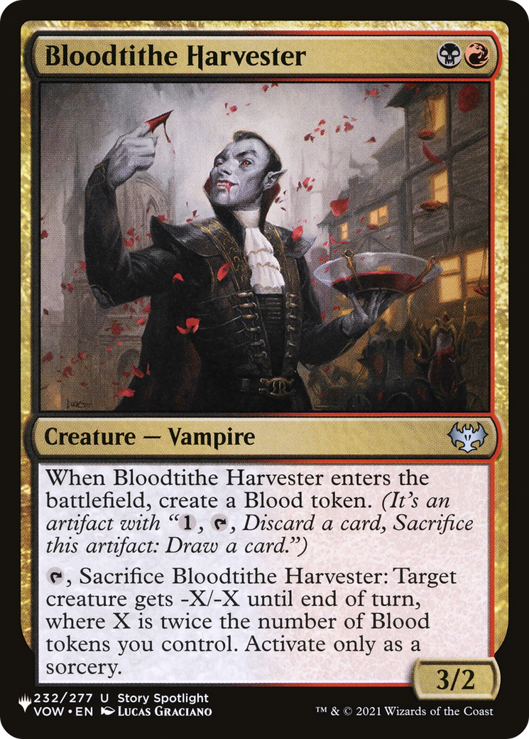 Bloodtithe Harvester (VOW-232) - The List