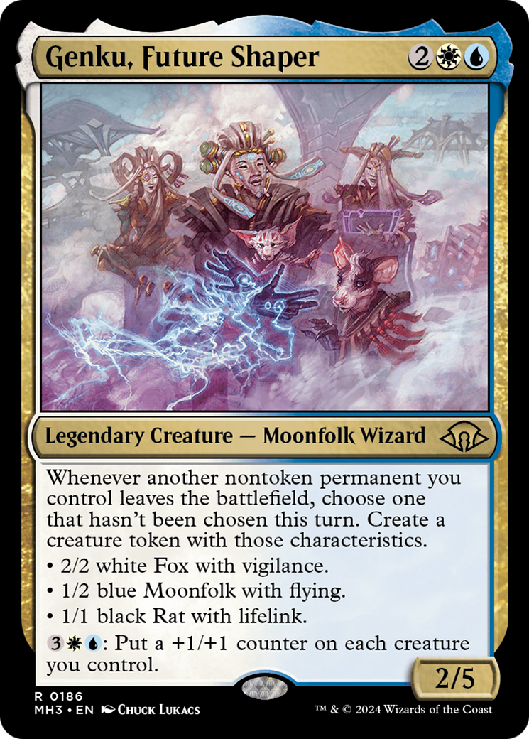 Genku, Future Shaper (186) Foil - Modern Horizons 3