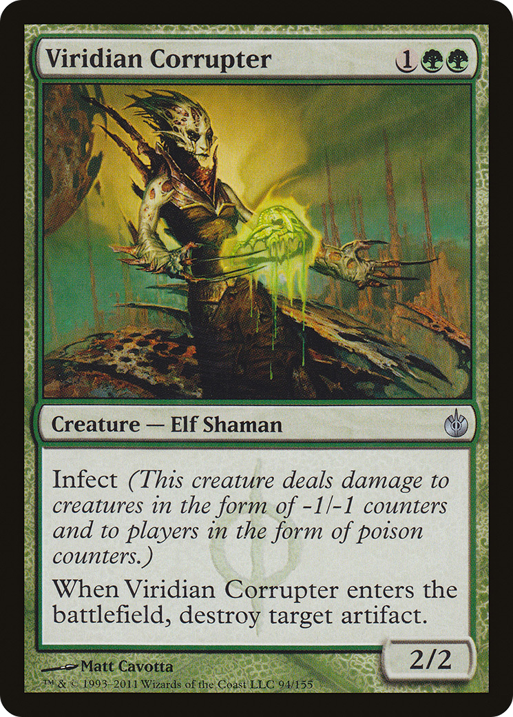 Viridian Corrupter (094) - Mirrodin Besieged