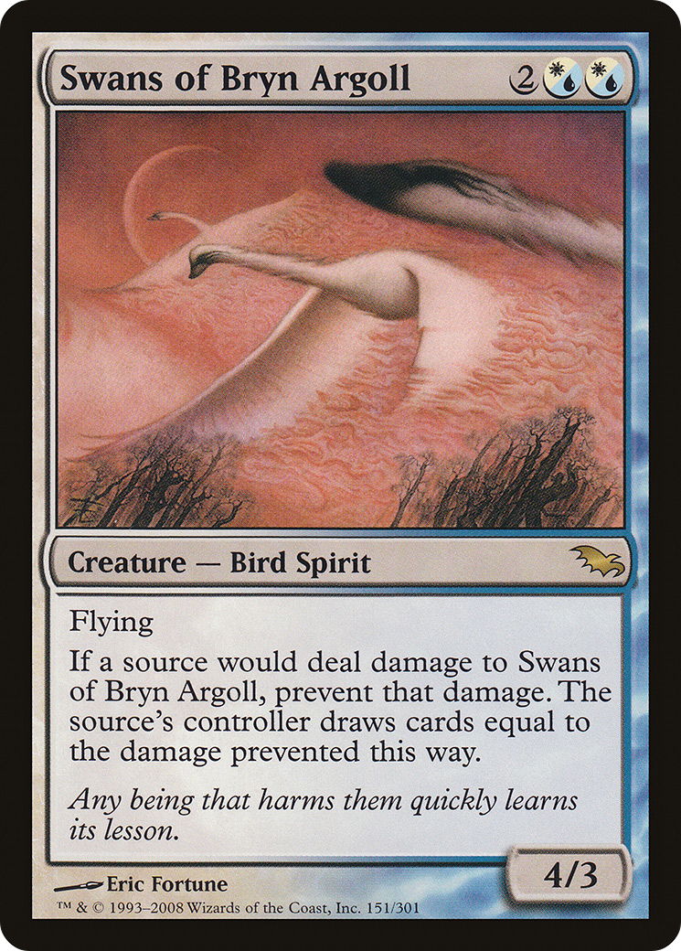 Swans of Bryn Argoll (151) Foil - Shadowmoor