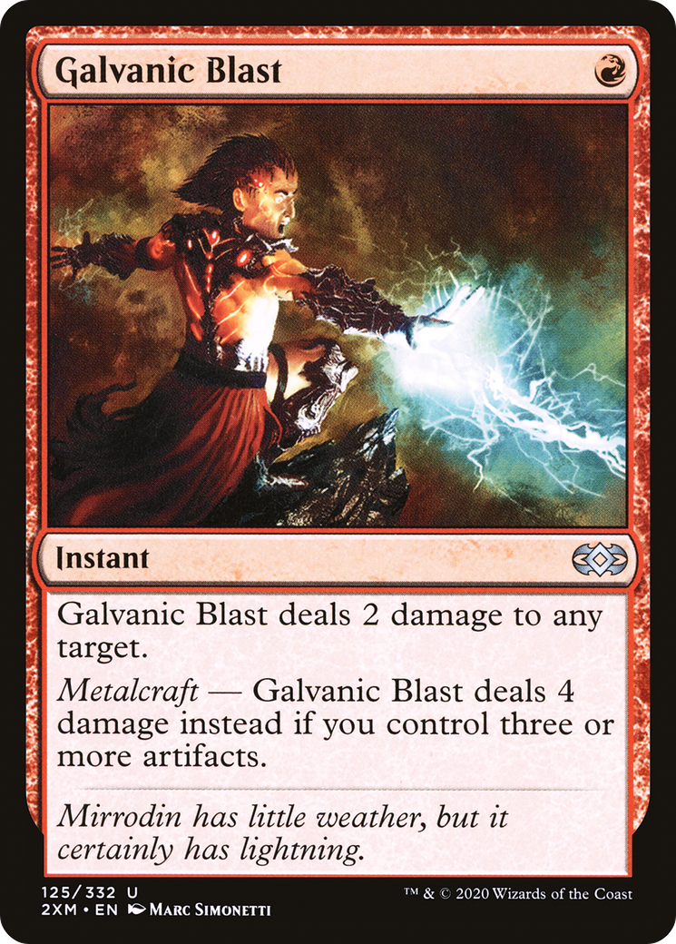 Galvanic Blast (125) Foil - Double Masters