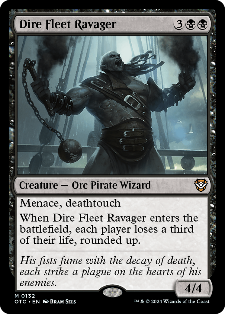 Dire Fleet Ravager (132) - Outlaws of Thunder Junction Commander