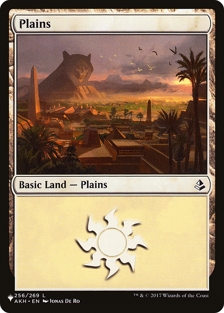 Plains (AKH-256) - The List