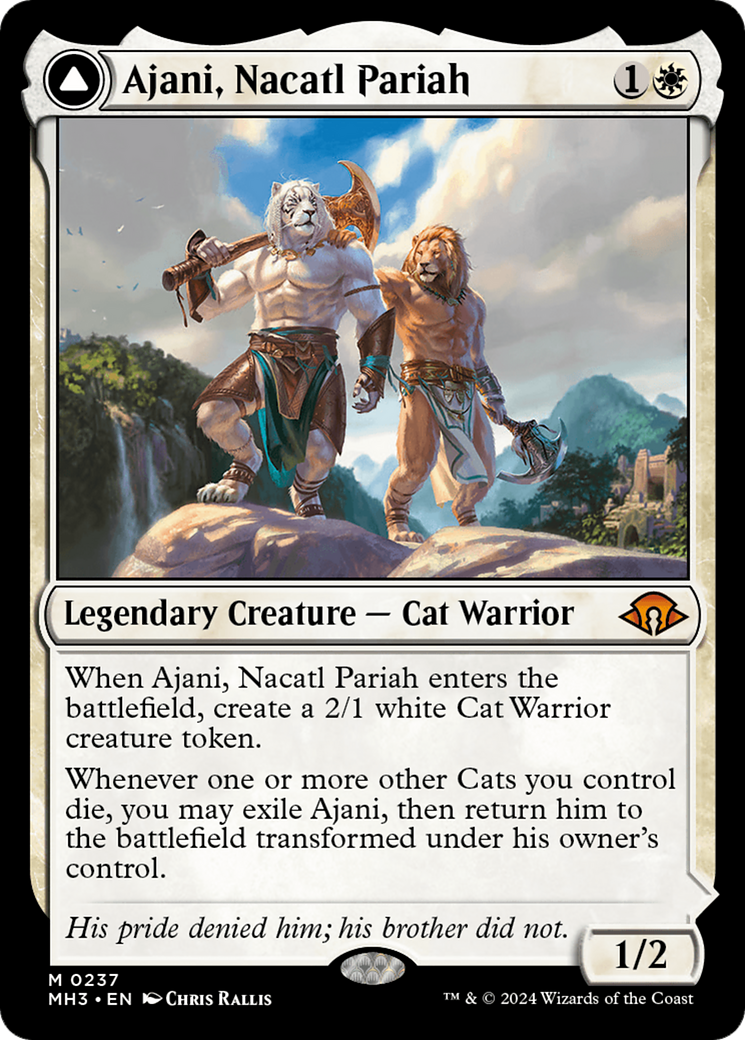 Ajani, Nacatl Pariah (237) Foil - Modern Horizons 3