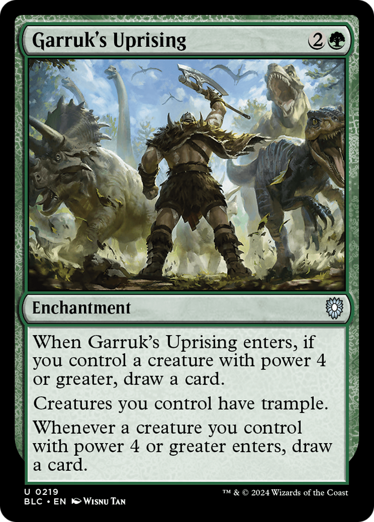 Garruk's Uprising (219)