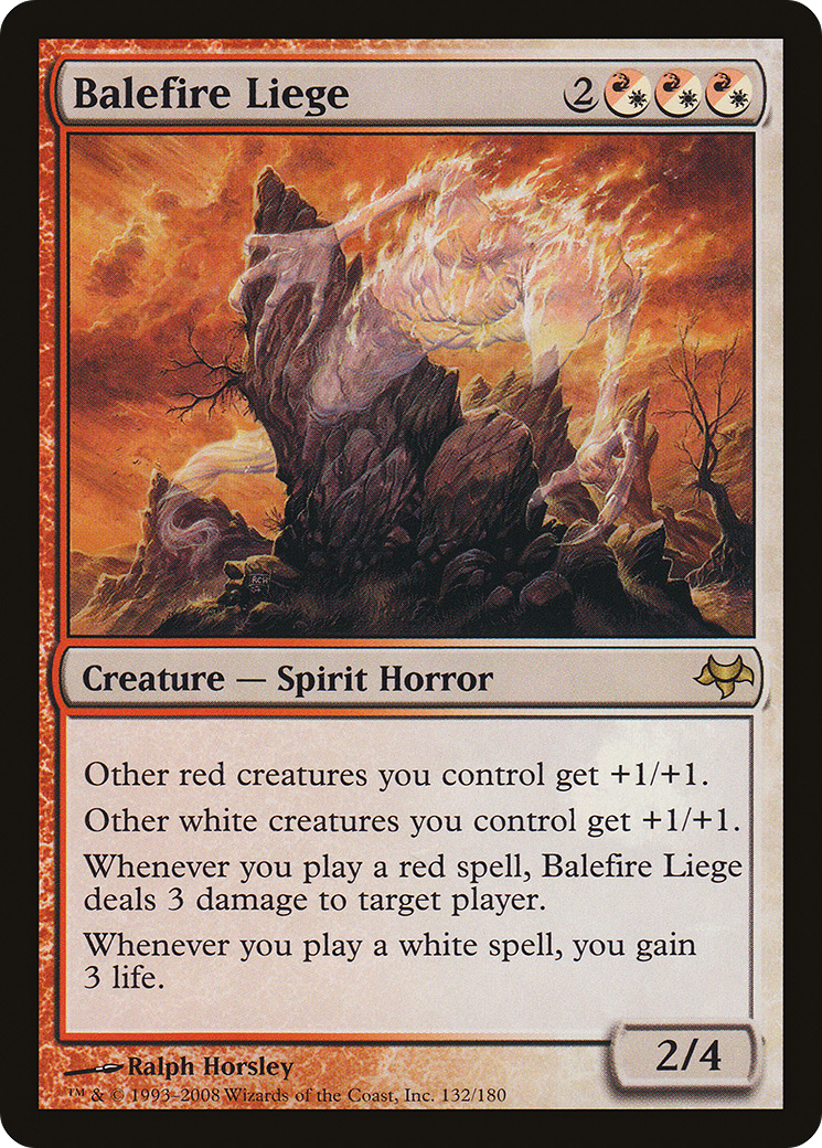 Balefire Liege (132) Foil - Eventide