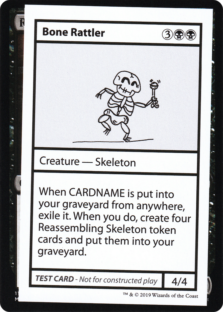 Bone Rattler (035) - Mystery Booster Playtest Cards 2021