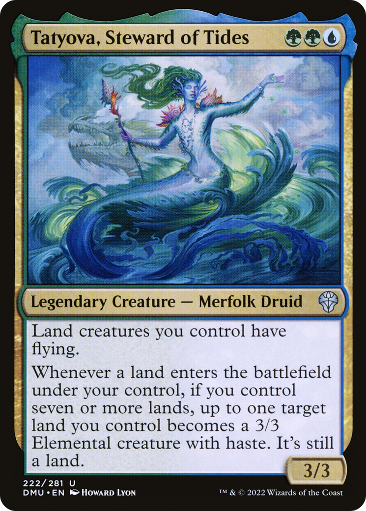 Tatyova, Steward of Tides (222) - Dominaria United