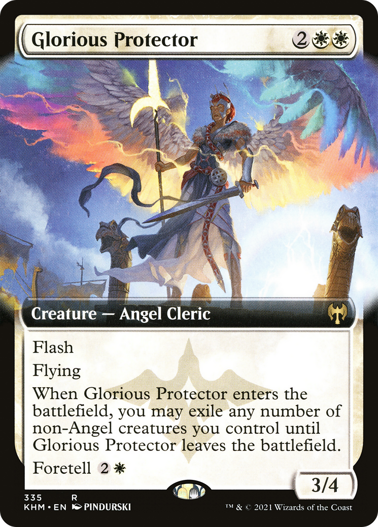 Glorious Protector (Extended Art) (335) - Kaldheim