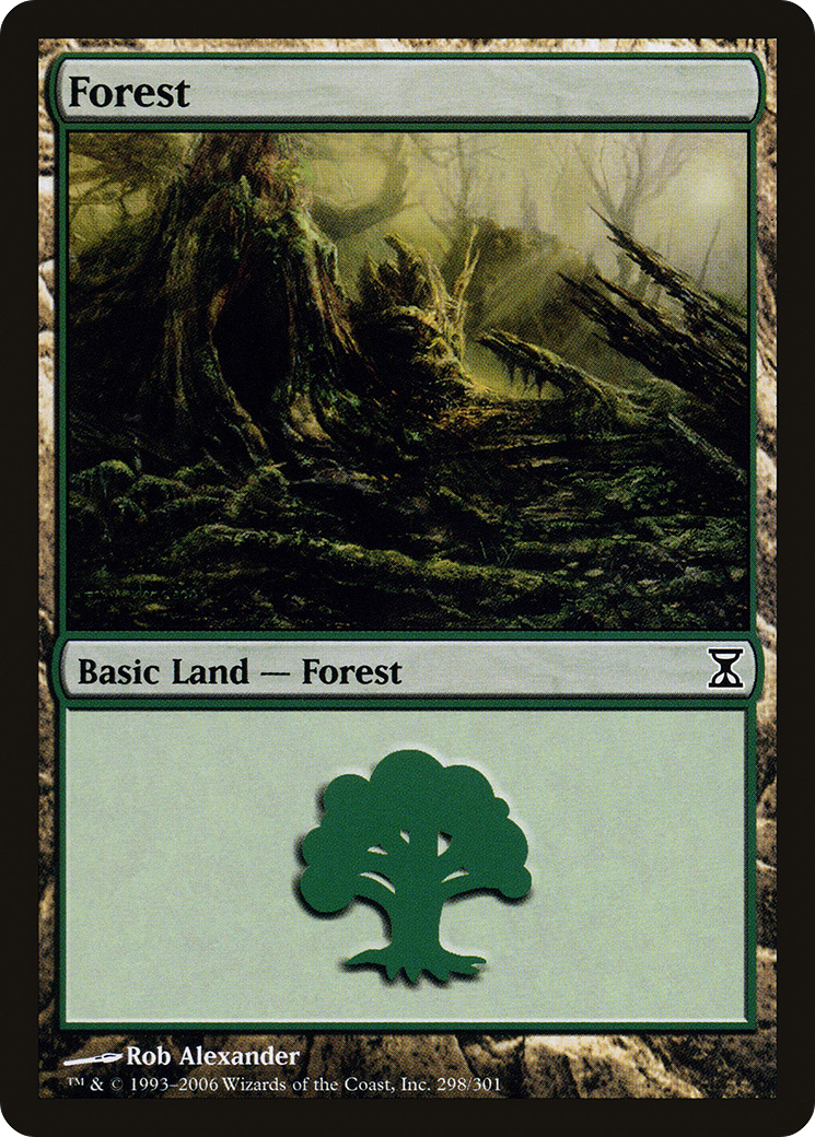 Forest (298) Foil - Time Spiral