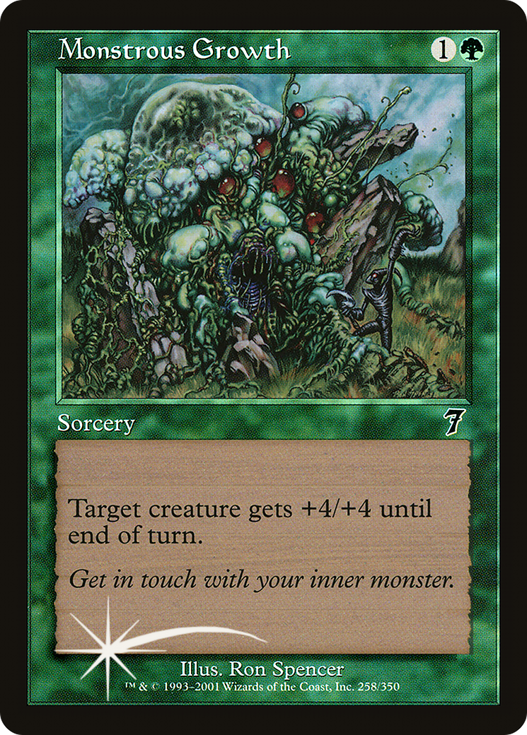 Monstrous Growth (258) - Seventh Edition