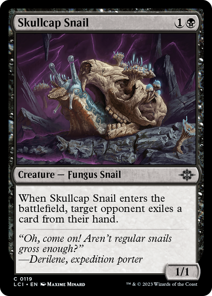 Skullcap Snail (119) - The Lost Caverns of Ixalan