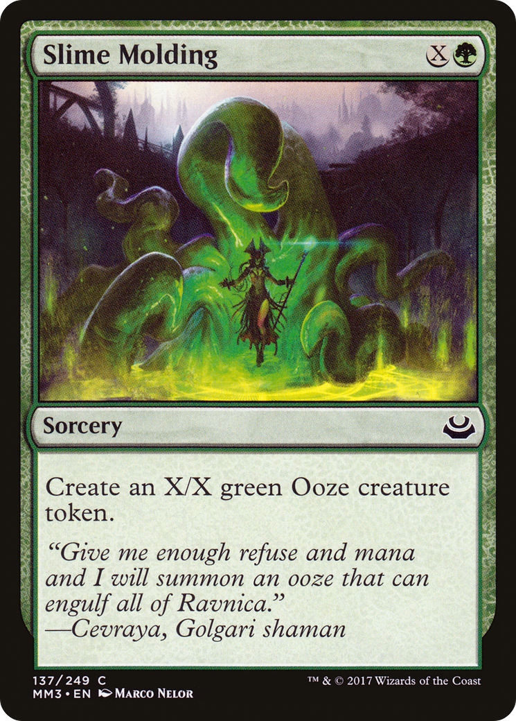 Slime Molding (137) Foil - Modern Masters 2017