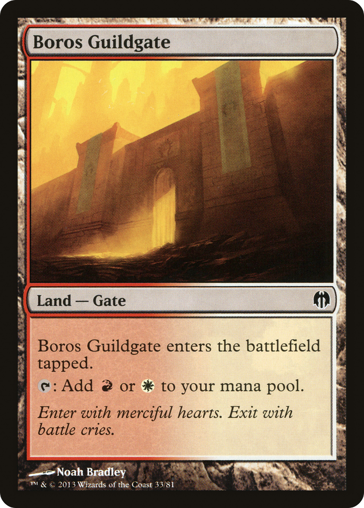 Boros Guildgate (033) - Duel Decks: Heroes vs. Monsters