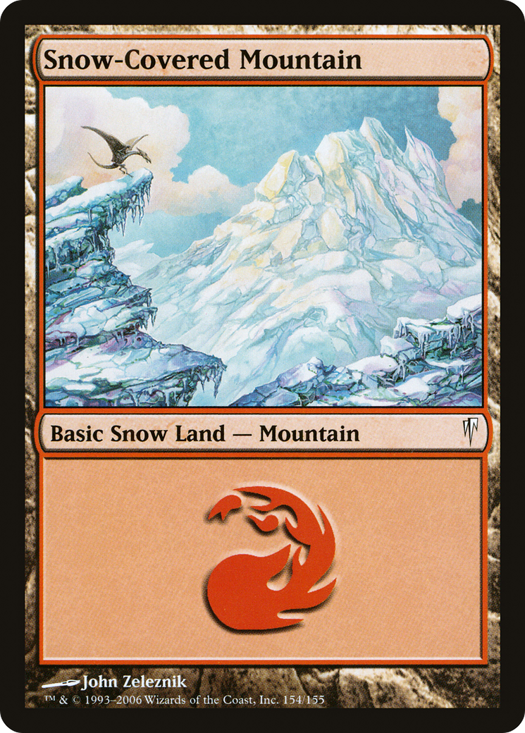 Snow-Covered Mountain (154) - Coldsnap