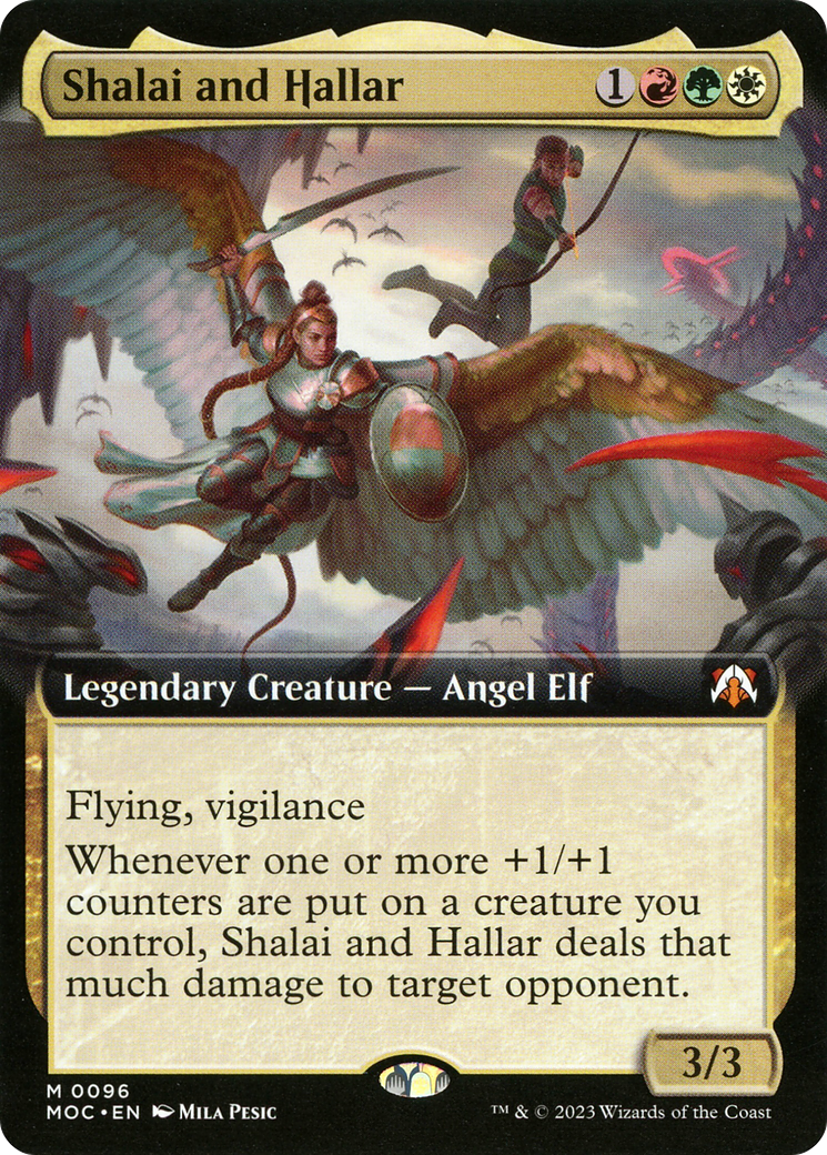 Shalai and Hallar (Extended Art) (096) - March of the Machine Commander