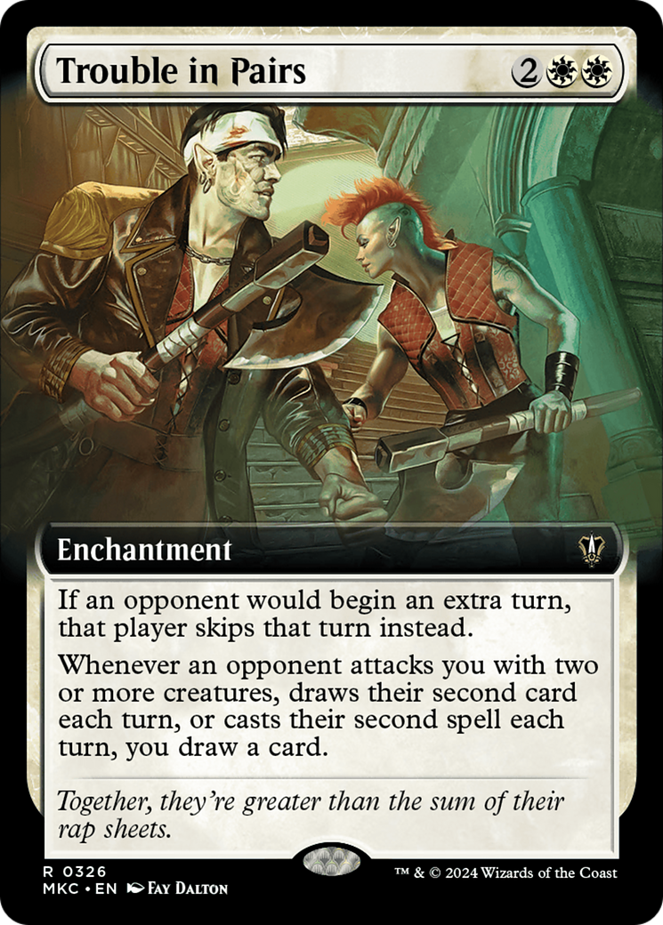 Trouble in Pairs: (Extended Art) (326)
