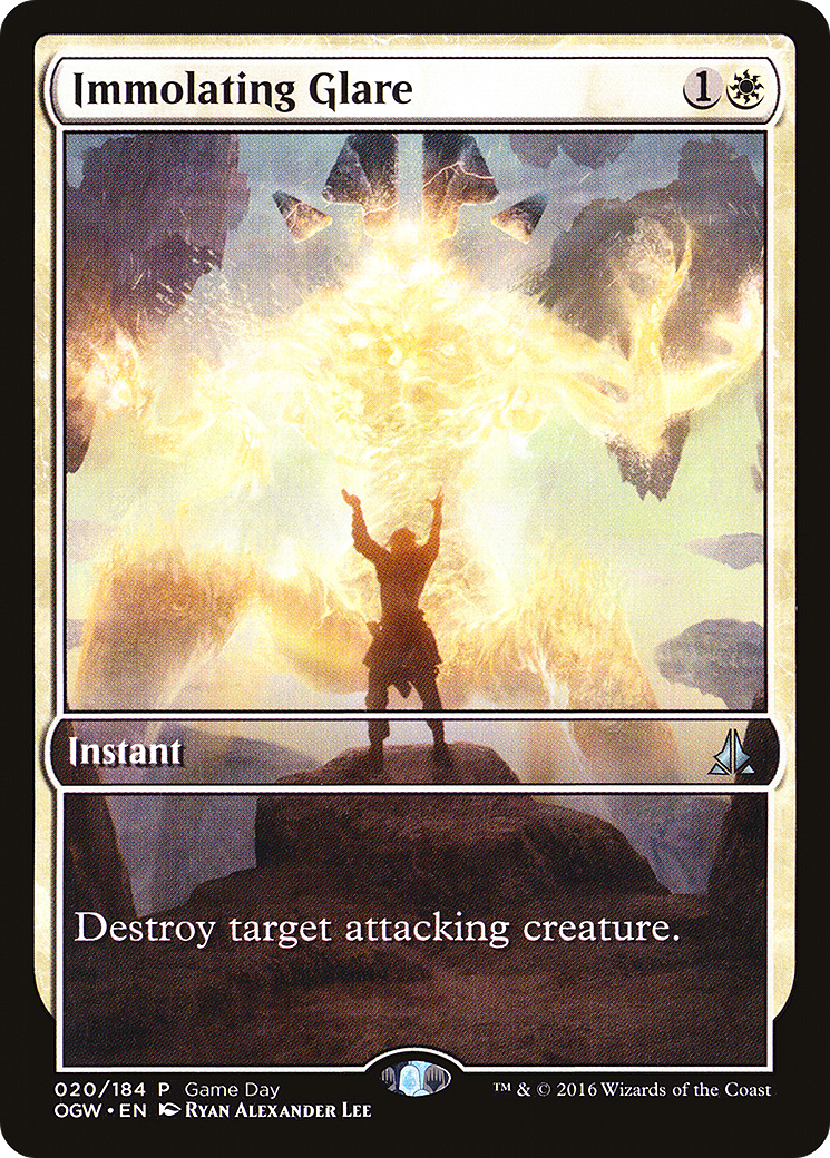 Immolating Glare (020) - Oath of the Gatewatch Promos
