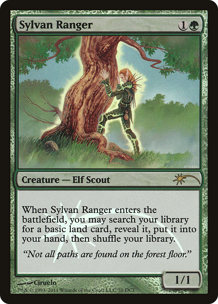 Sylvan Ranger (070) Foil - DCI Promos