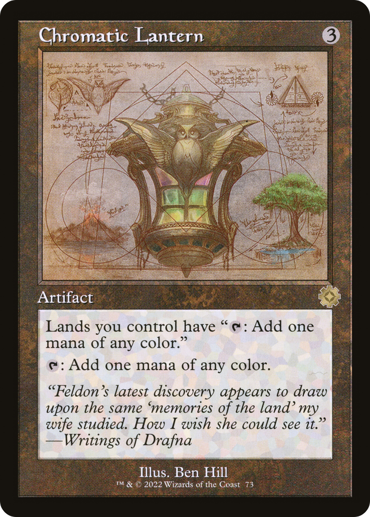 Chromatic Lantern (Retro) (073) - The Brothers' War Retro Artifacts