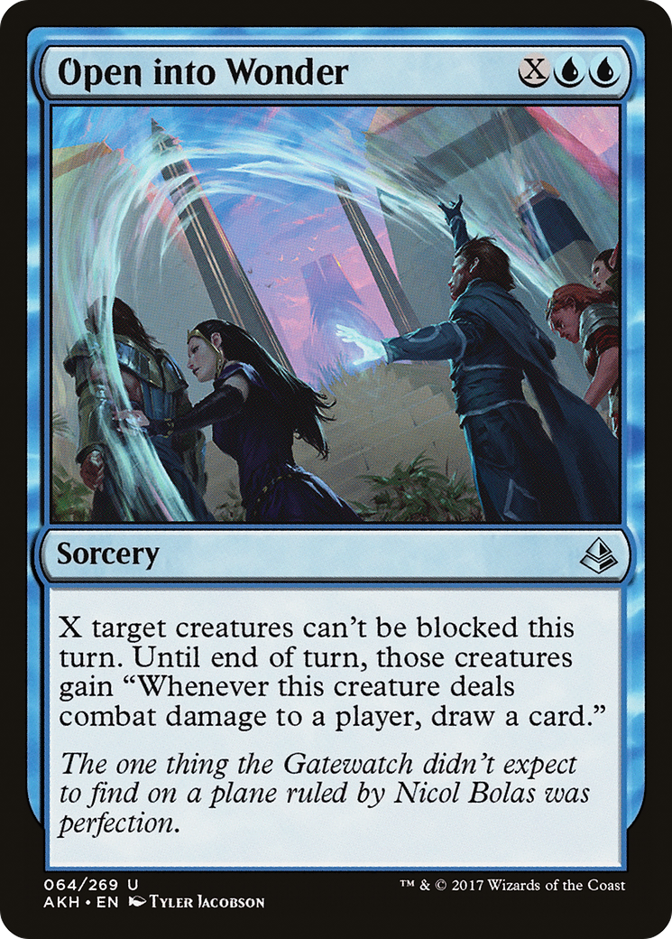 Open into Wonder (064) Foil - Amonkhet