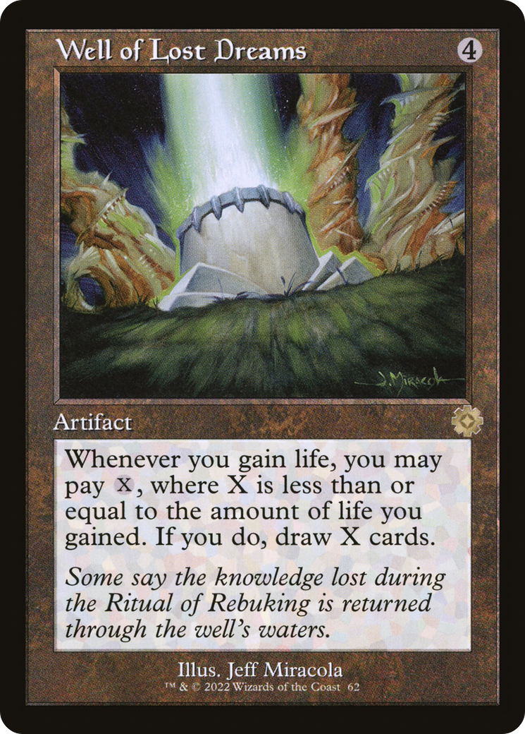 Well of Lost Dreams (Retro) (062) Foil - The Brothers' War Retro Artifacts