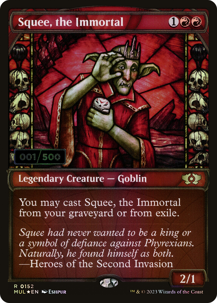 Squee, the Immortal (Serial Numbered) (Showcase) (152) Foil - Multiverse Legends