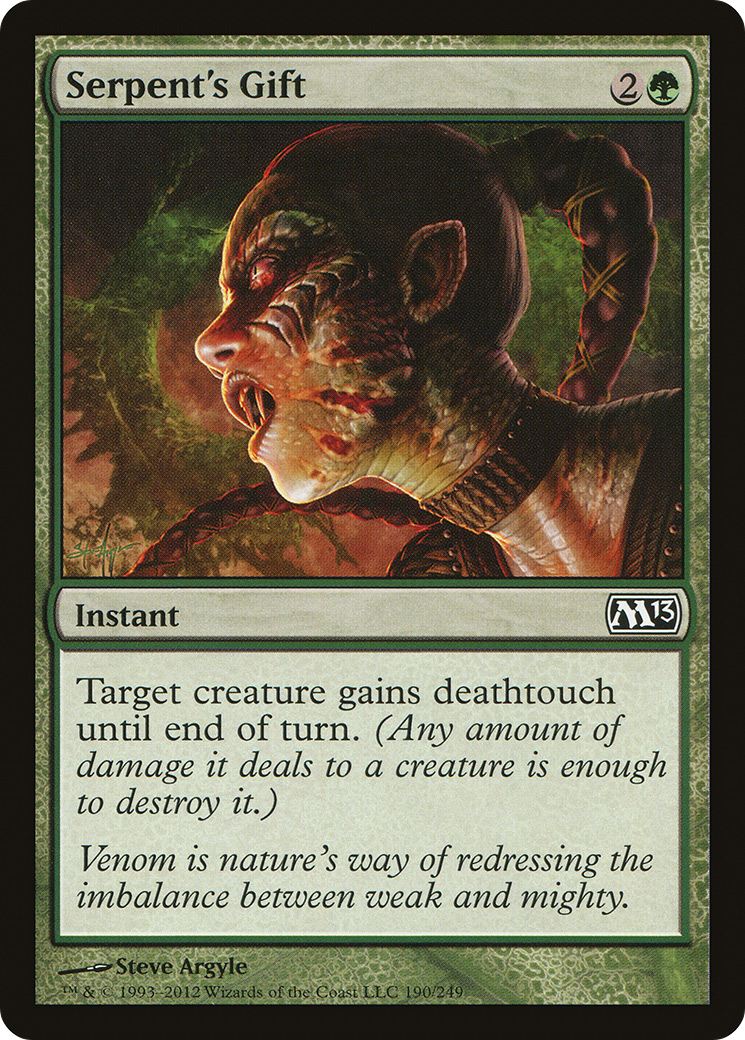 Serpent's Gift (190) - Magic 2013