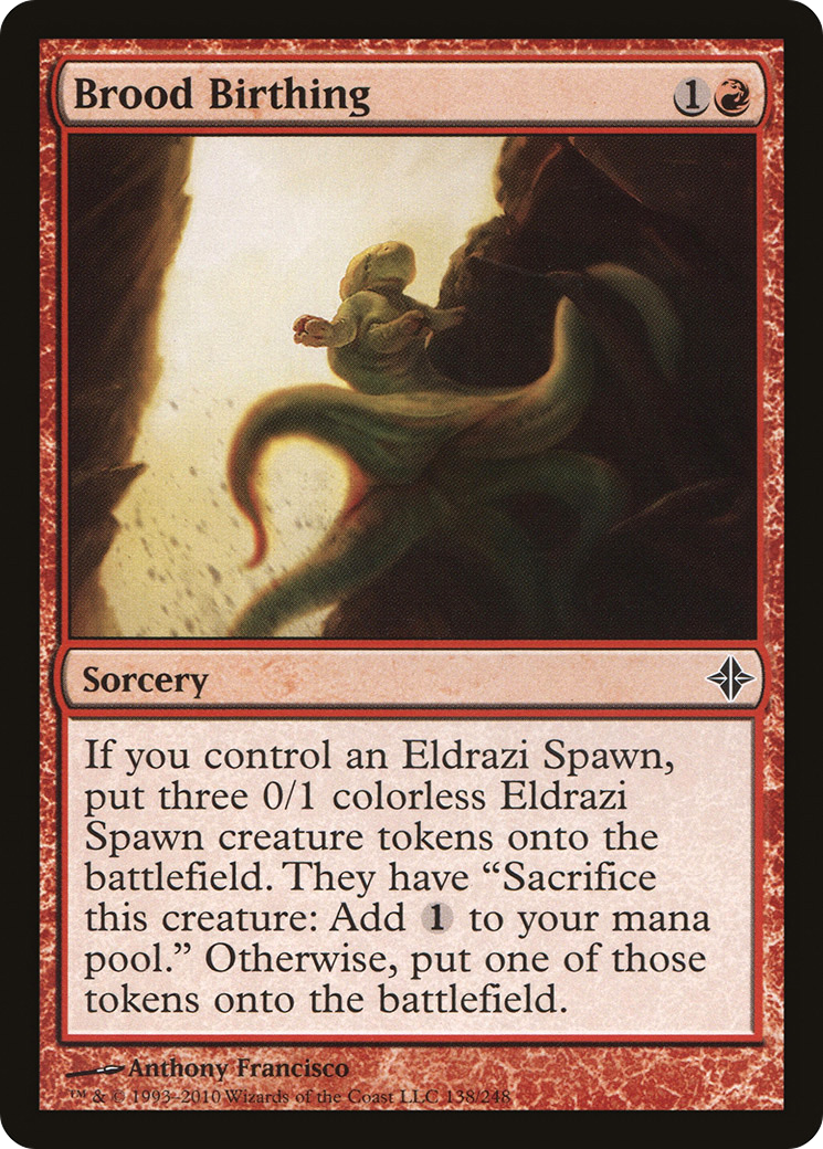 Brood Birthing (138) Foil - Rise of the Eldrazi