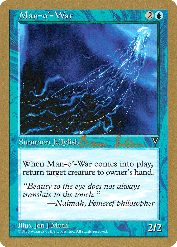 Man-o'-War - 1998 Brian Selden (VIS) (Retro) - World Championship Decks 1998