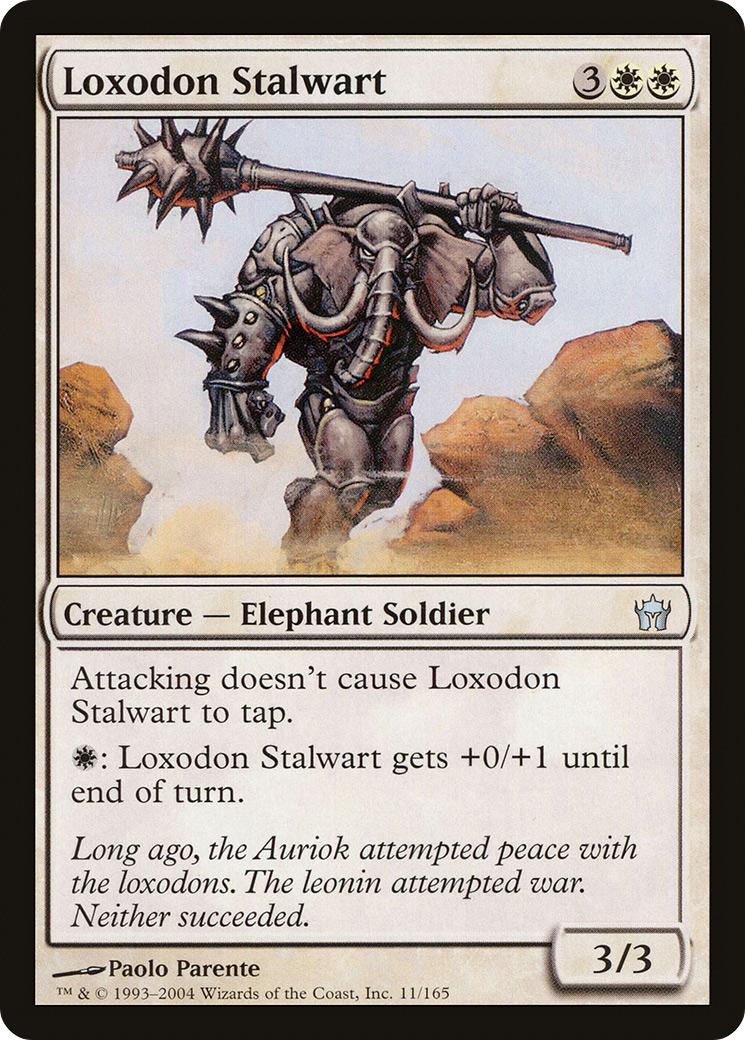Loxodon Stalwart (011) Foil - Fifth Dawn