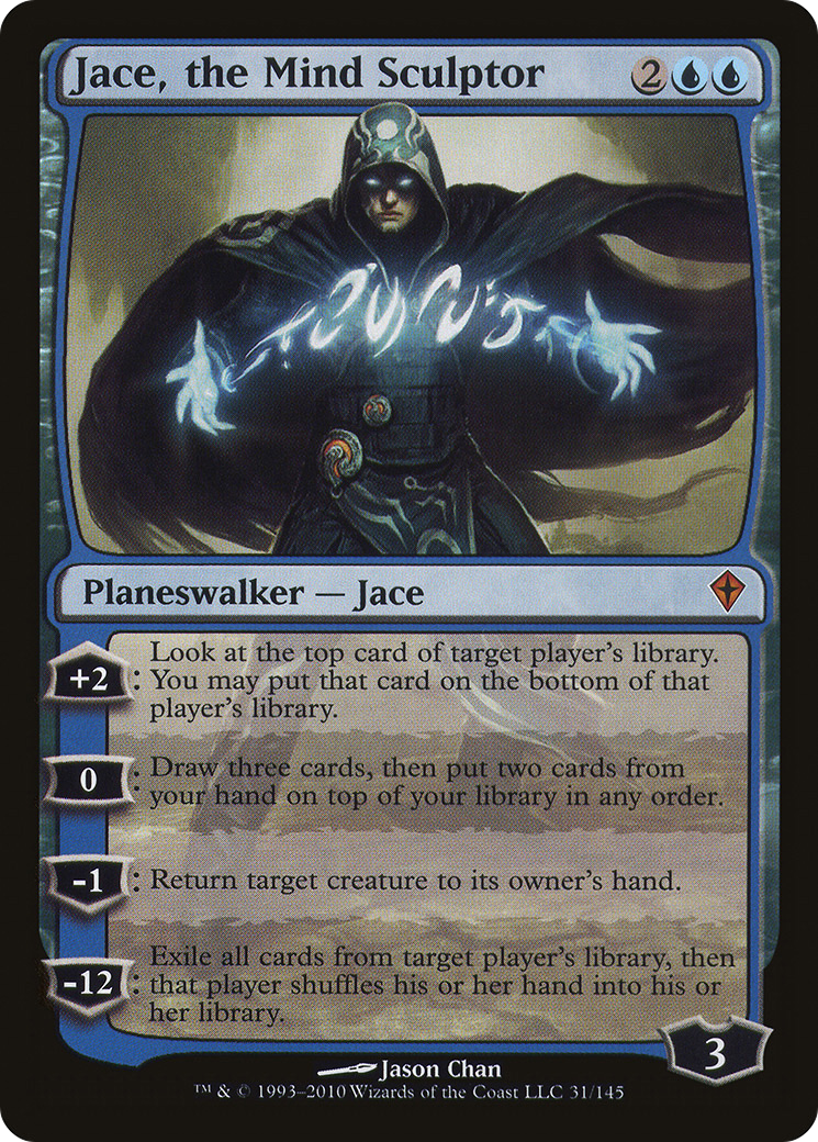 Jace, the Mind Sculptor (031) Foil - Worldwake