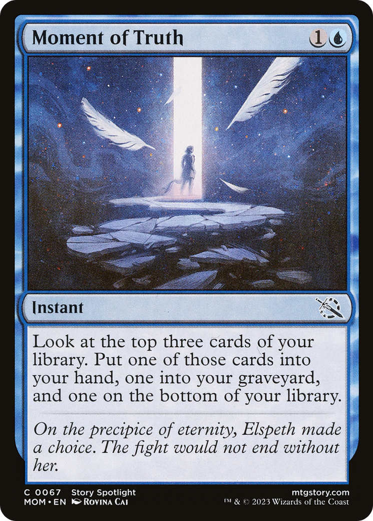Moment of Truth (067) Foil - March of the Machine
