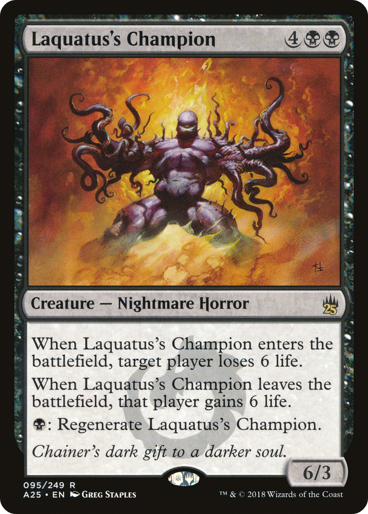 Laquatus's Champion (095) Foil - Masters 25