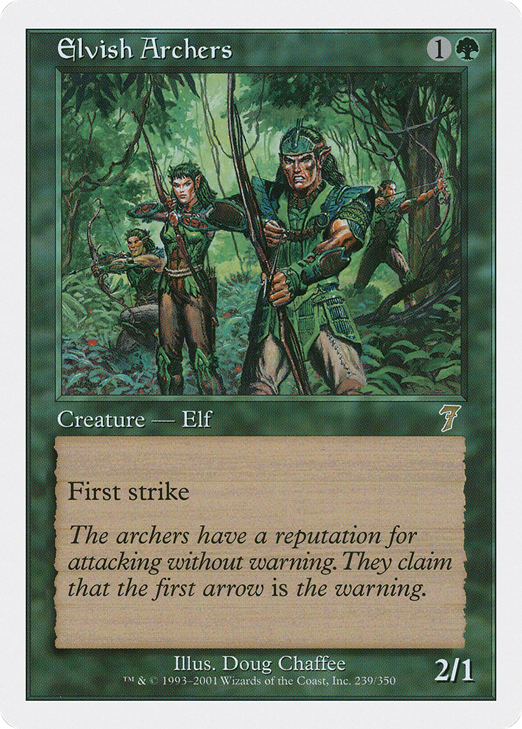 Elvish Archers (239) - Seventh Edition