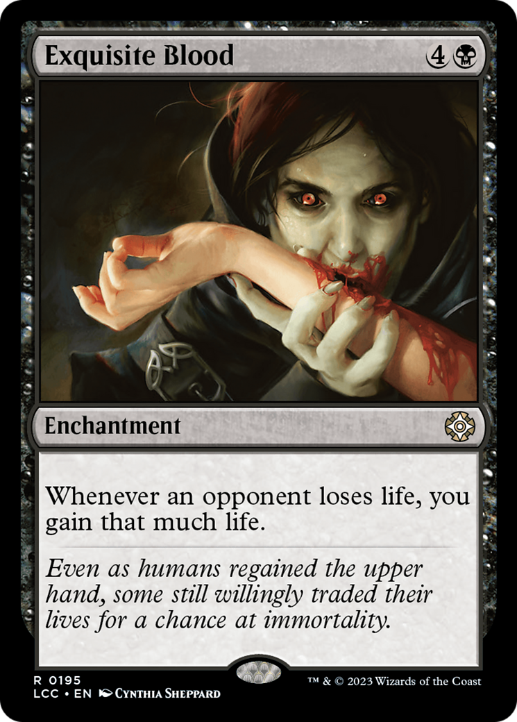 Exquisite Blood (195) - The Lost Caverns of Ixalan Commander