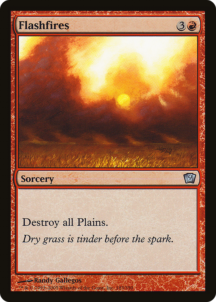 Flashfires (183) - Ninth Edition