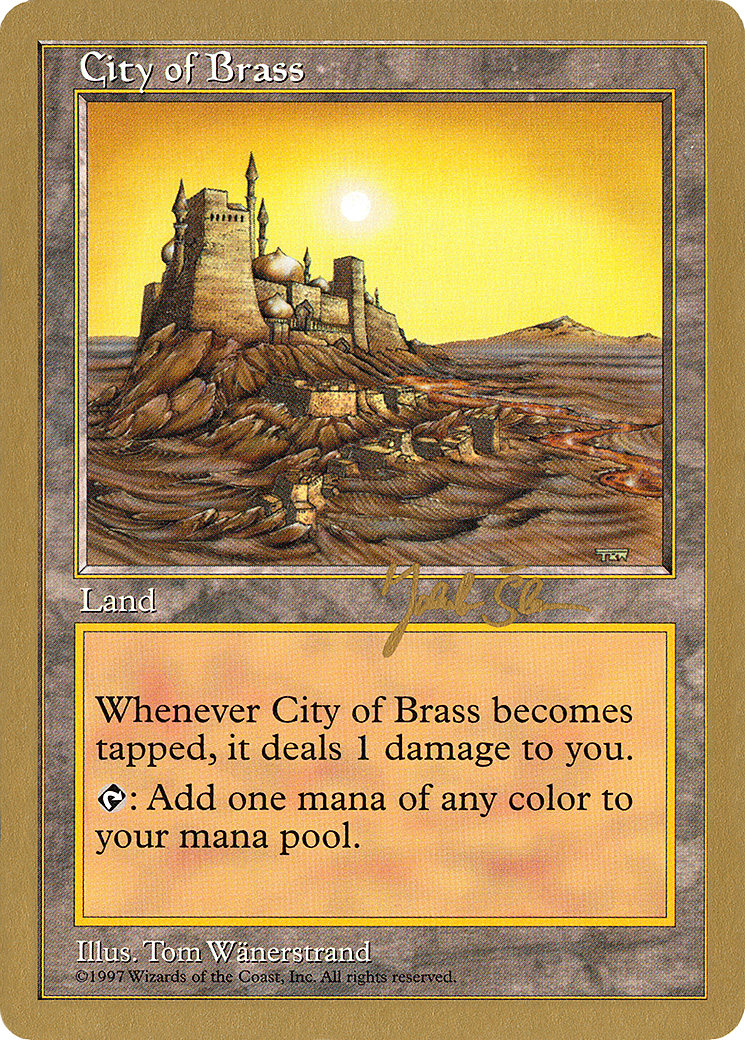 City of Brass (Retro) (js413) - World Championship Decks 1997