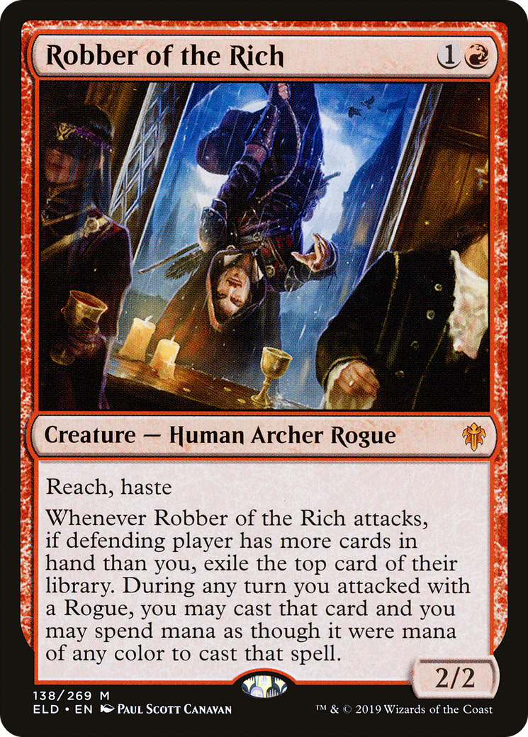 Robber of the Rich (138) Foil - Throne of Eldraine