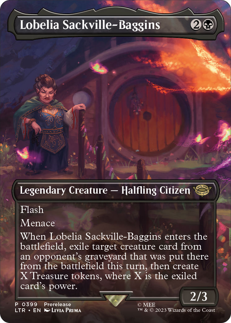 Lobelia Sackville-Baggins (399) Foil - The Lord of the Rings: Tales of Middle-earth