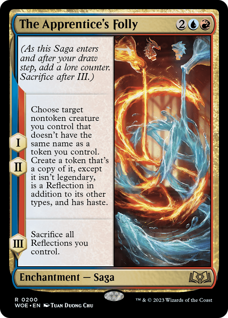 The Apprentice's Folly (200) Foil - Wilds of Eldraine