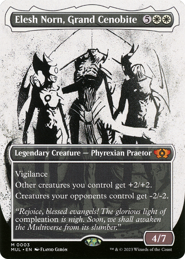 Elesh Norn, Grand Cenobite (Showcase) (003) Foil - Multiverse Legends