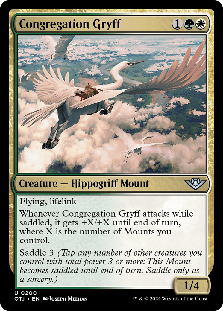 Congregation Gryff (200) Foil - Outlaws of Thunder Junction