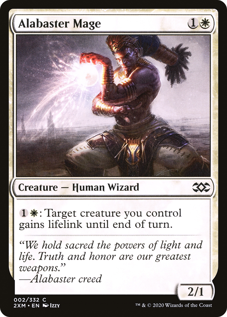 Alabaster Mage (002) - Double Masters
