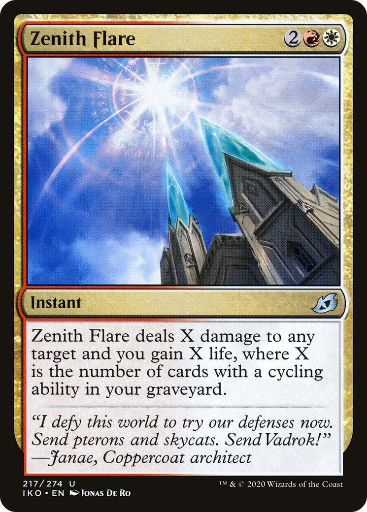 Zenith Flare (217) Foil - Ikoria: Lair of Behemoths