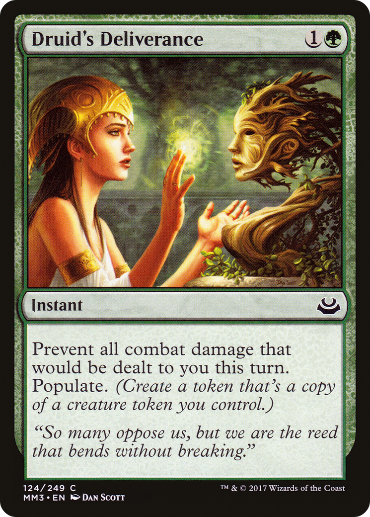 Druid's Deliverance (124) Foil - Modern Masters 2017